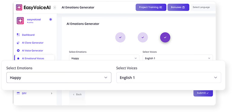 Emotion-Driven Voices